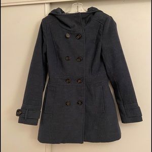 Navy pea coat